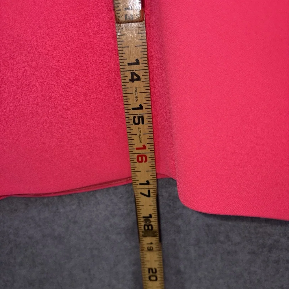 J.Crew B0314‎ Flared Mini Skirt Women's 6 Fluorescent Neon Pink New